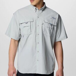 Columbia | Bahama Short Sleeve Shirt in cool grey
